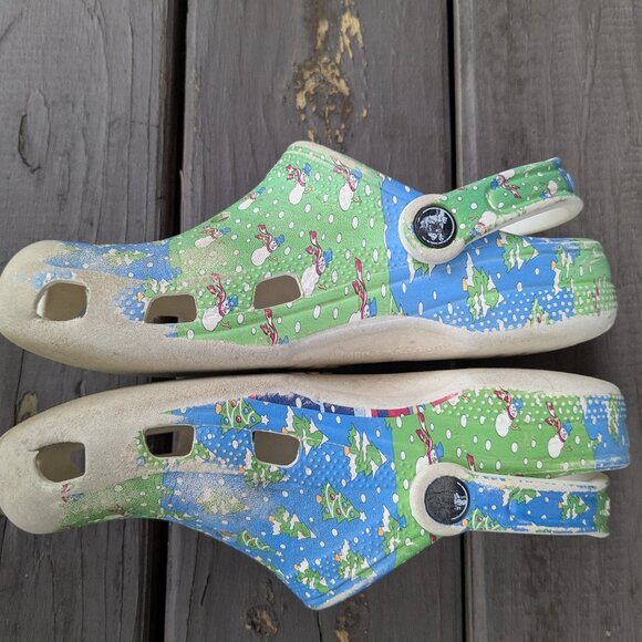 Guc Crocs Kids Classic vineyard vines clogs J4/Big kid 4 - Picture 7 of 10